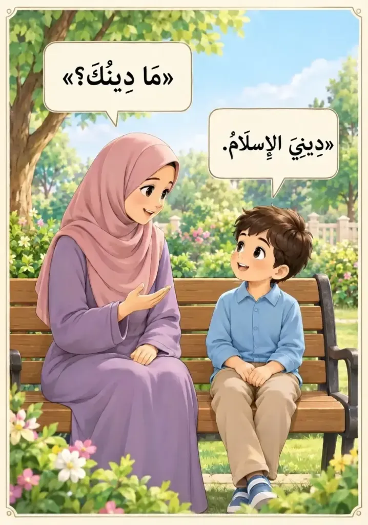 عَلِّمِي طِفْلَكِ الْعَقِيدَةَ الصَّحِيحَةَ